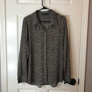 Dot pattern blouse